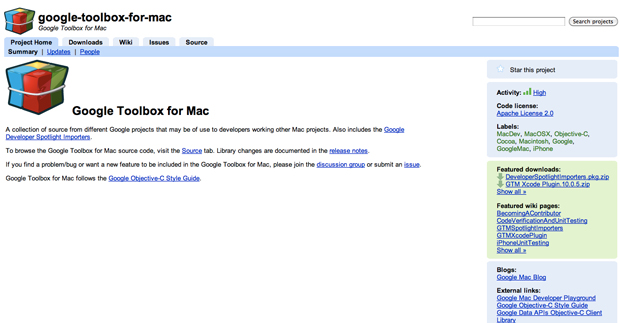 What Is Google Toolbox For Mac